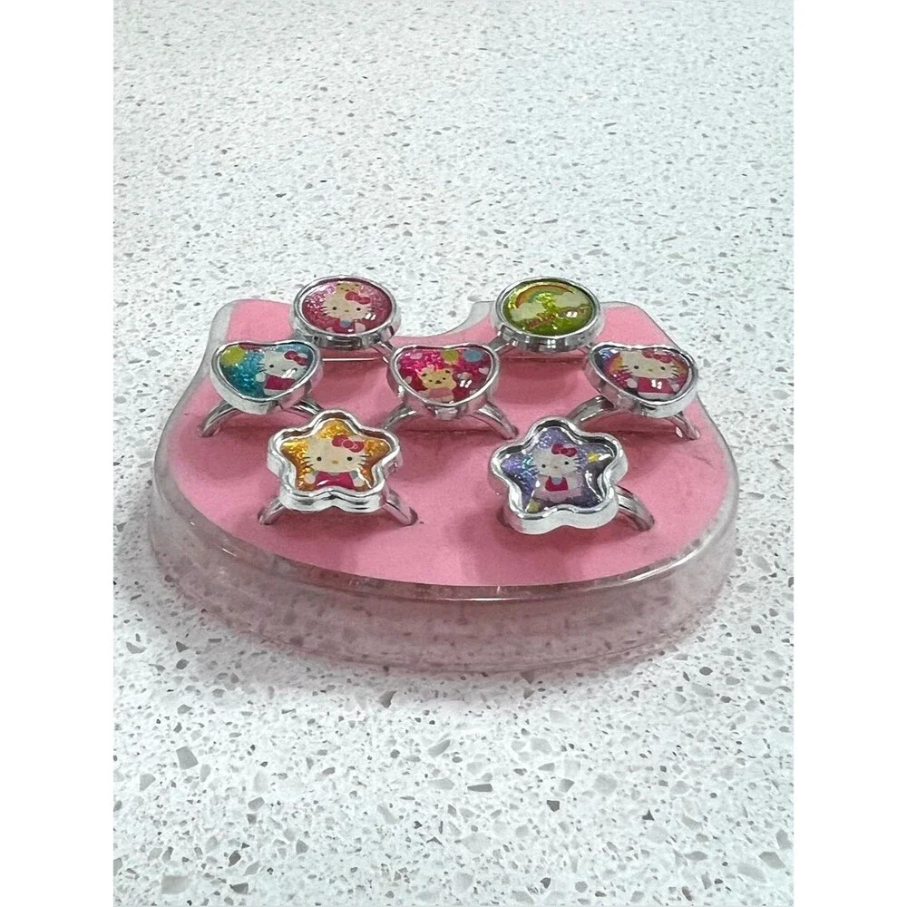 Hello Kitty and Assorted Rings 2 Sets